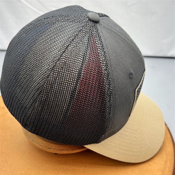 Columbia Unisex Flex Fit Mesh Baseball Cap Gray Tree Flag Patch Small - Picture 5 of 6